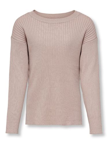 Solid Colored Knitted Pullover - ONLY - Modalova