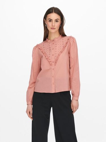 Embroidery Detailed Shirt - ONLY - Modalova