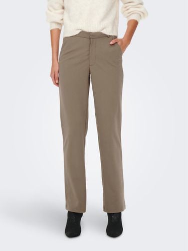 Straight Fitted Trousers - ONLY - Modalova