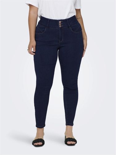 Caranna De Cintura Alta Talla Grande Jeans Skinny Fit - ONLY - Modalova