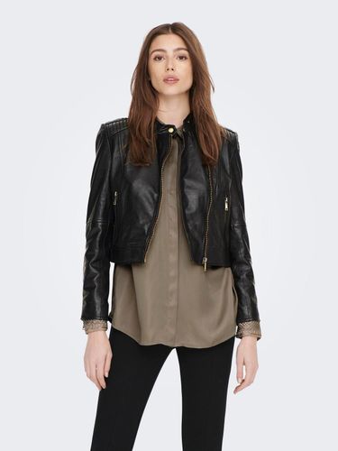 Biker Leather Jacket - ONLY - Modalova