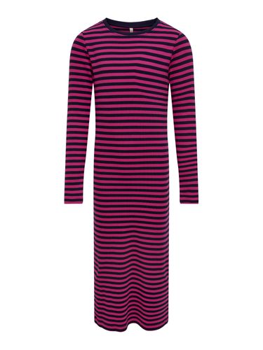 Striped Long Sleeved Dress - ONLY - Modalova