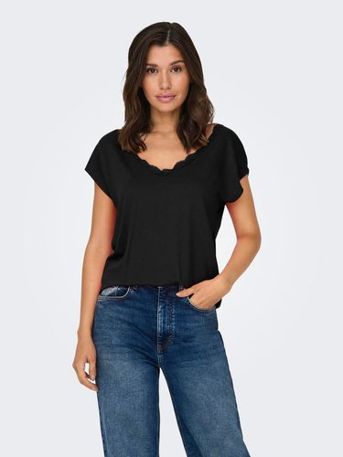 Top With Lace Edge - ONLY - Modalova