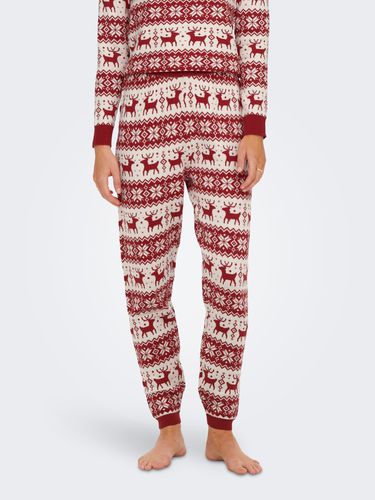 Knitted X-mas Trousers - ONLY - Modalova