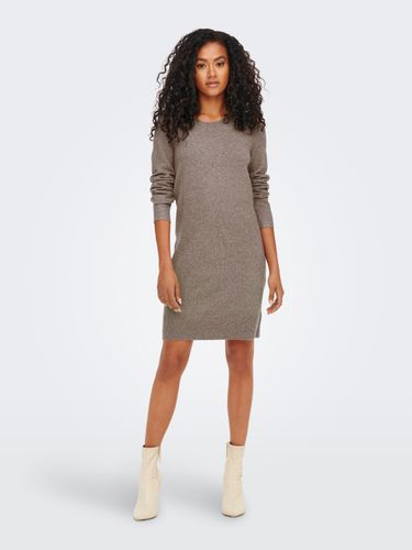 Long Sleeved Knitted Dress - ONLY - Modalova