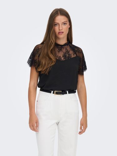 Lace Detail Top - ONLY - Modalova