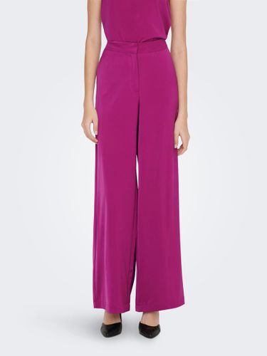 High Waisted Wide Trousers - ONLY - Modalova
