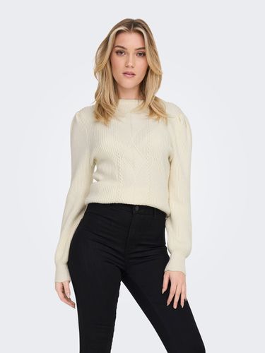 Puff Sleeves Knitted Pullover - ONLY - Modalova