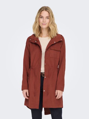 Coat With Hood And String Regulation - ONLY - Modalova