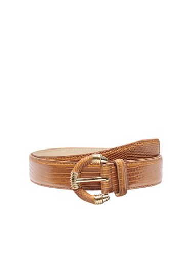 Faux Leather Belt - ONLY - Modalova