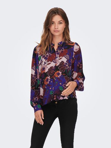 Estampada, Para Maternidad Camisa De Manga Larga - ONLY - Modalova