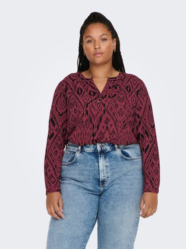 Talla Grande Larga Túnica Camisa - ONLY - Modalova