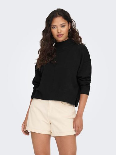 Knitted Pullover With High Neck - ONLY - Modalova