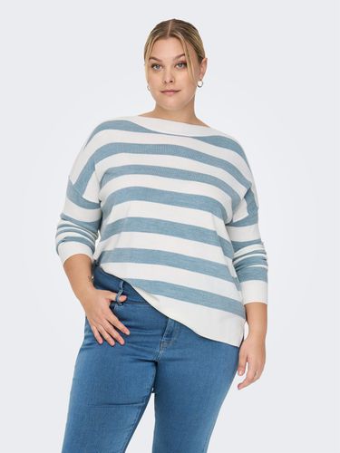 Curvy Knitted Pullover - ONLY - Modalova