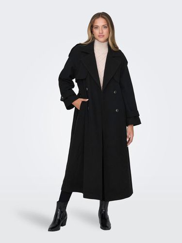 Classic Long Trench Coat - ONLY - Modalova