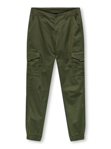 Pantalones Cargo Corte Cargo Cintura Media - ONLY - Modalova