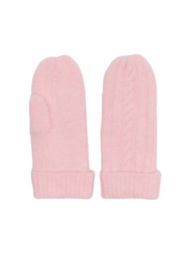 Cable Knitted Mittens - ONLY - Modalova