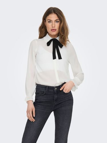 Shirt With Bow Detail - ONLY - Modalova