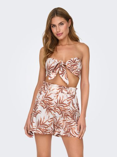 Bandeau Top With Shorts - ONLY - Modalova