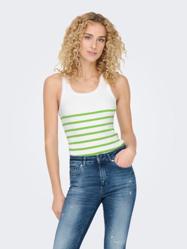 Knitted Striped Top - ONLY - Modalova