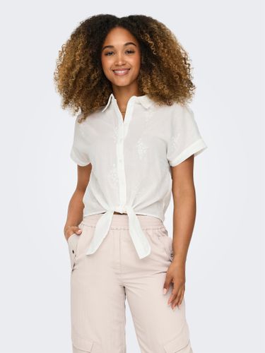 Shirt With Knot Detail - ONLY - Modalova