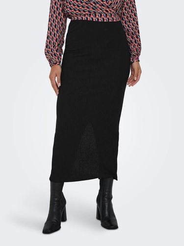 Midi Skirt With Slice - ONLY - Modalova