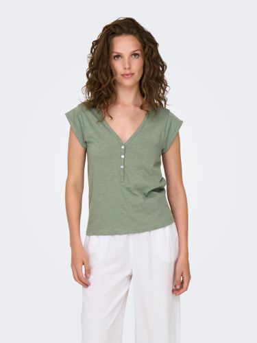 Tops Corte Regular Cuello En V - ONLY - Modalova