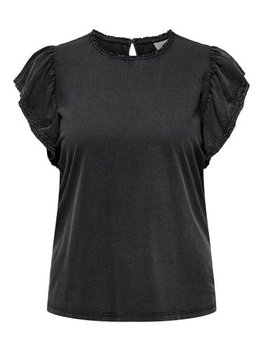 Curvy Frill Top - ONLY - Modalova