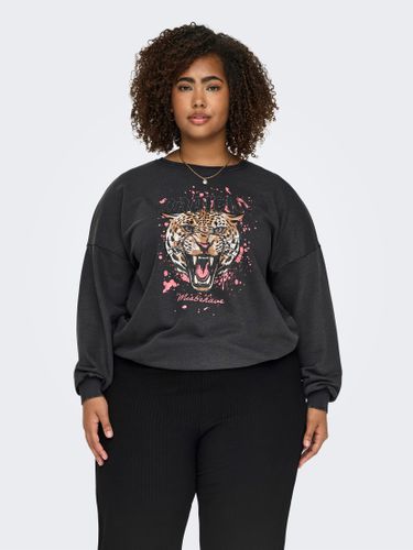 Curvy Printed Sweatshirt - ONLY - Modalova