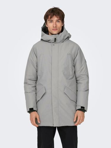 Hooded Parka Jacket - ONLY & SONS - Modalova