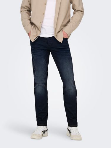 Slim Fit Low Rise Jeans - ONLY & SONS - Modalova