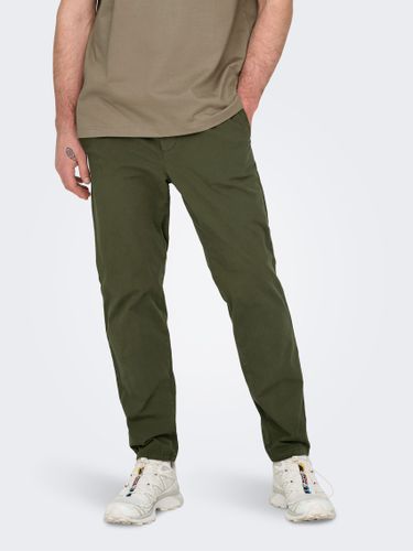 Tapered Fit Chinos - ONLY & SONS - Modalova