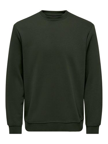 Regular Fit Crew Neck Sweatshirt - ONLY & SONS - Modalova