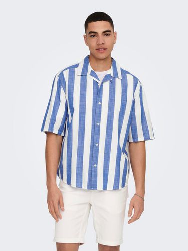 Relaxed Fit Short Sleeves Shirt - ONLY & SONS - Modalova