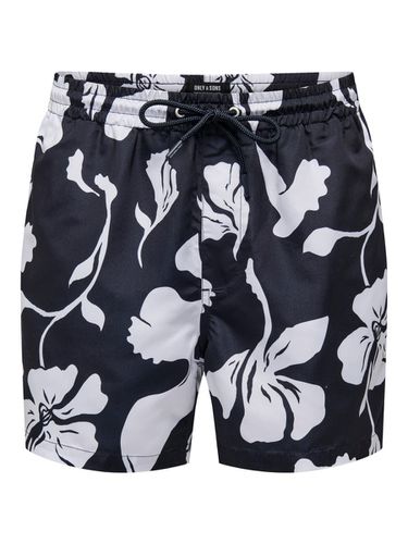 Printed swim shorts - ONLY & SONS - Modalova