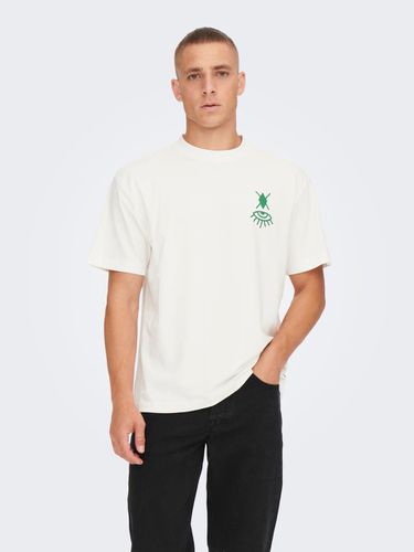 Regular Fit O-Neck T-Shirt - ONLY & SONS - Modalova