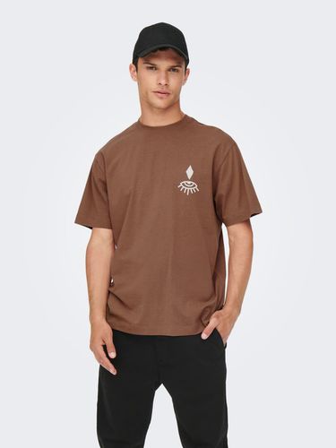 Regular Fit O-Neck T-Shirt - ONLY & SONS - Modalova