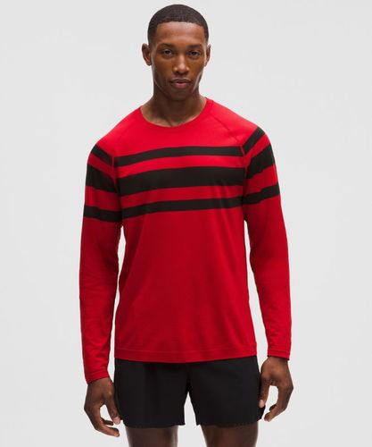 “ Metal Vent Tech Langarmshirt e Passform fÃ¼r MÃ¤nner â€“ GrÃ¶ÃŸe M in // - lululemon - Modalova