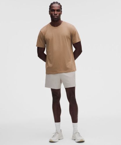 “ Zeroed In Kurzarmshirt fÃ¼r MÃ¤nner â€“ Khaki â€“ GrÃ¶ÃŸe M - lululemon - Modalova