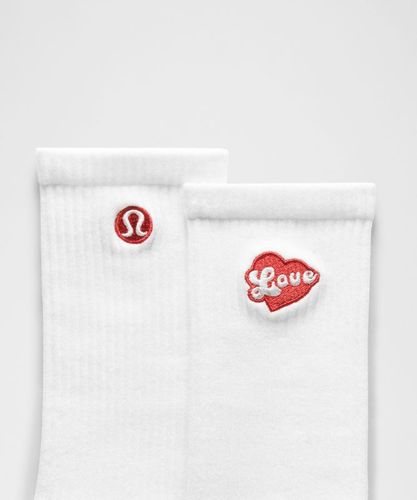 “ Daily Essential-Crew-Socken Unisex â€“ GrÃ¶ÃŸe L in - lululemon - Modalova