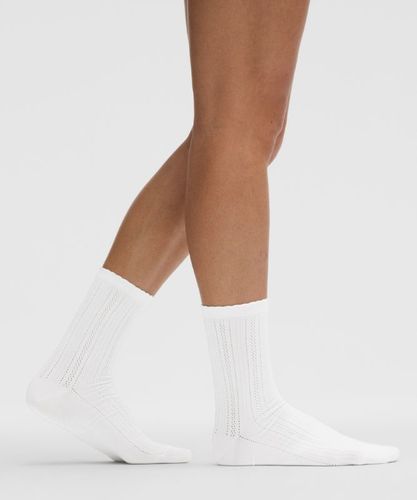 “ Kurze Pointelle-Socken Unisex â€“ GrÃ¶ÃŸe L in - lululemon - Modalova