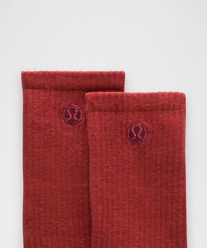 “ Daily Essential Crew-Socken Unisex 3er-Pack â€“ GrÃ¶ÃŸe L in // - lululemon - Modalova