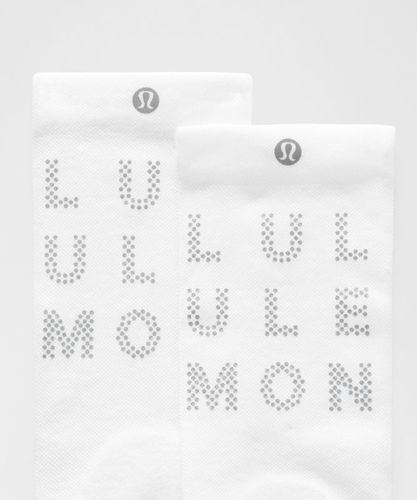 “ Power Stride Crew-Socken Reflektierend â€“ GrÃ¶ÃŸe L in - lululemon - Modalova