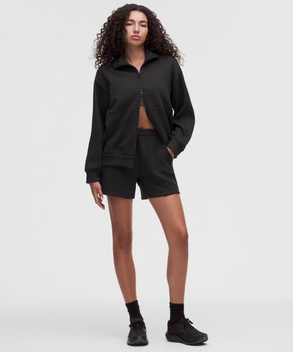 “ Smooth Spacer Oversized-Pullover mit ReiÃŸverschluss fÃ¼r Frauen â€“ GrÃ¶ÃŸe XL in - lululemon - Modalova