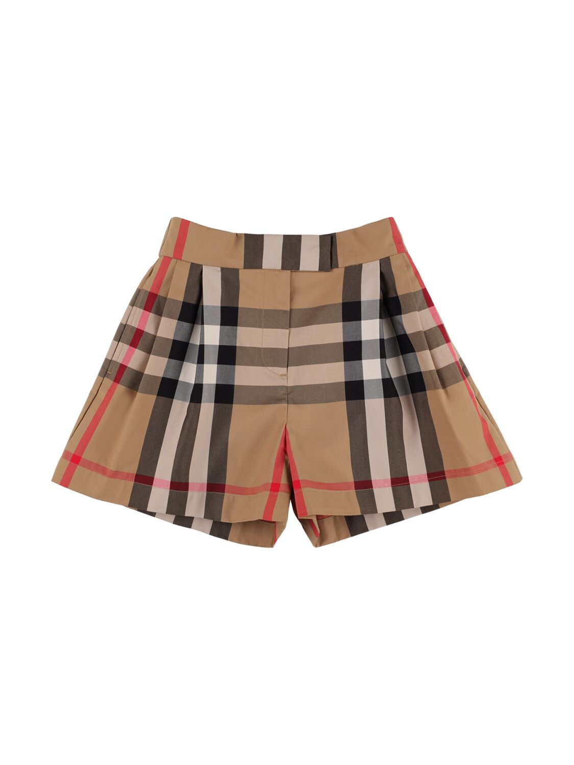 Shorts In Cotone Check - BURBERRY - Modalova