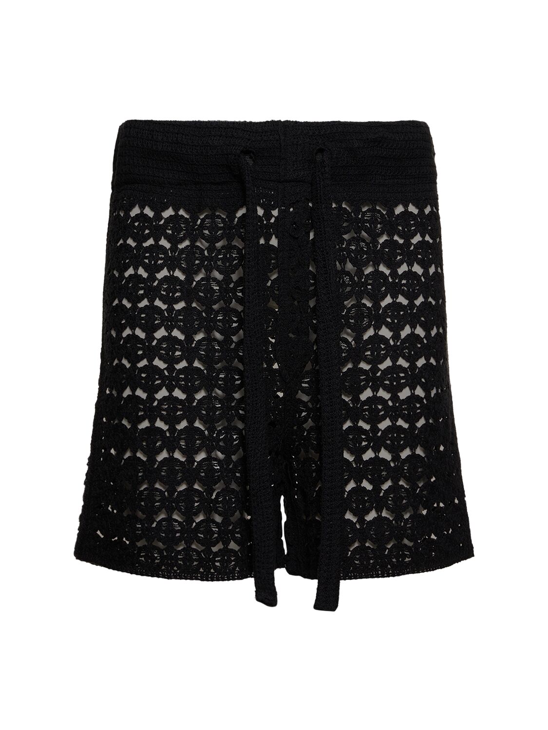 Shorts In Cotone Crochet - COMMAS - Modalova