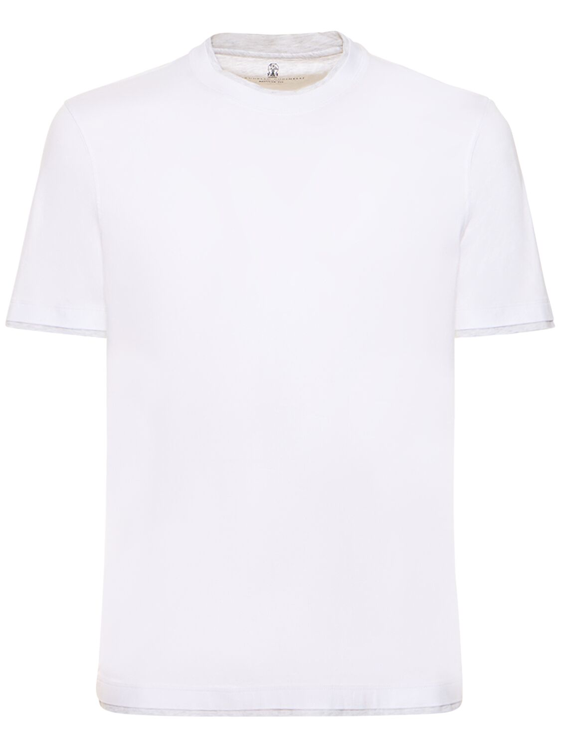 Hombre Camiseta De Algodón 50 - BRUNELLO CUCINELLI - Modalova
