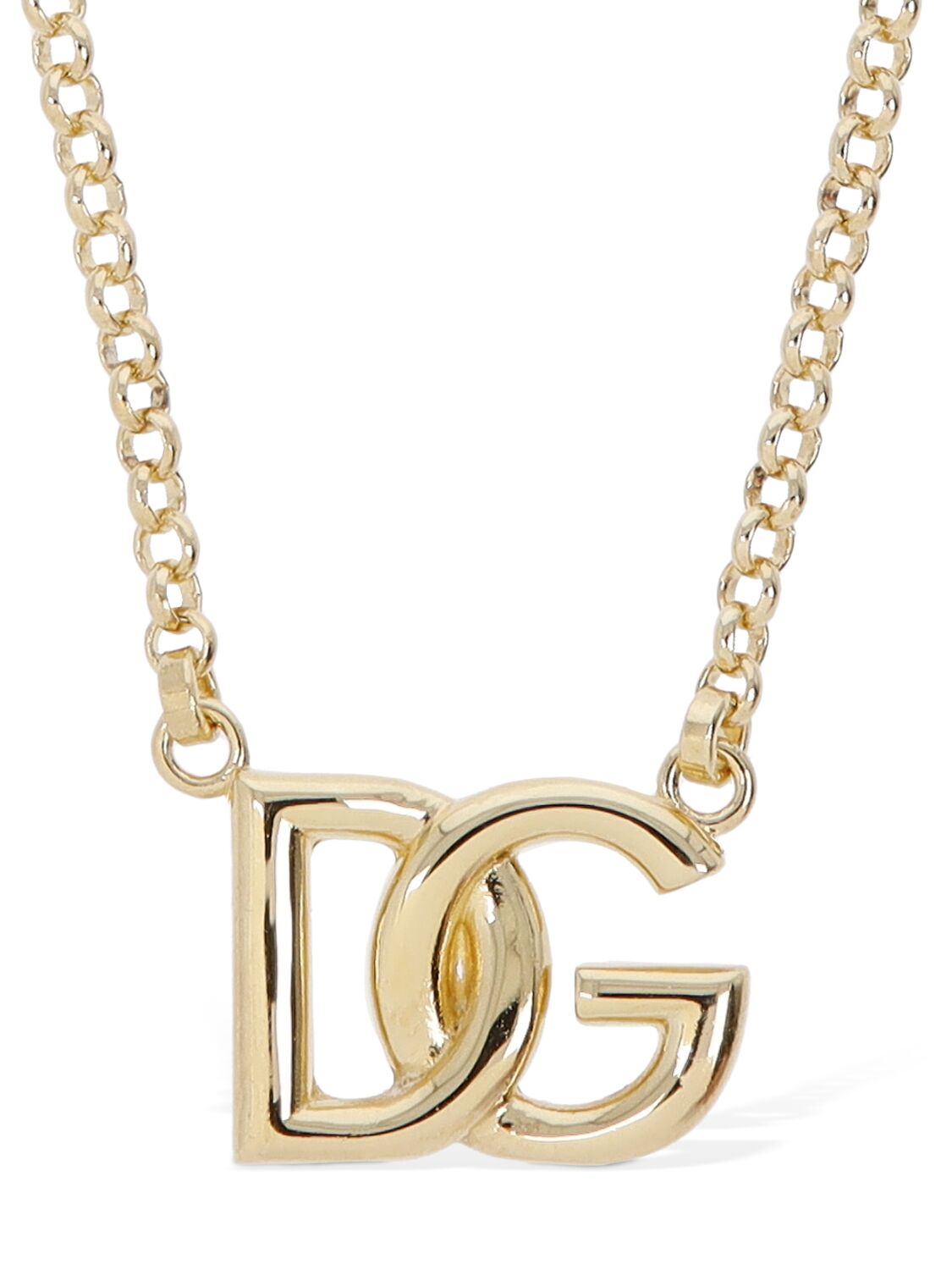 Dg Logo Necklace - DOLCE & GABBANA - Modalova