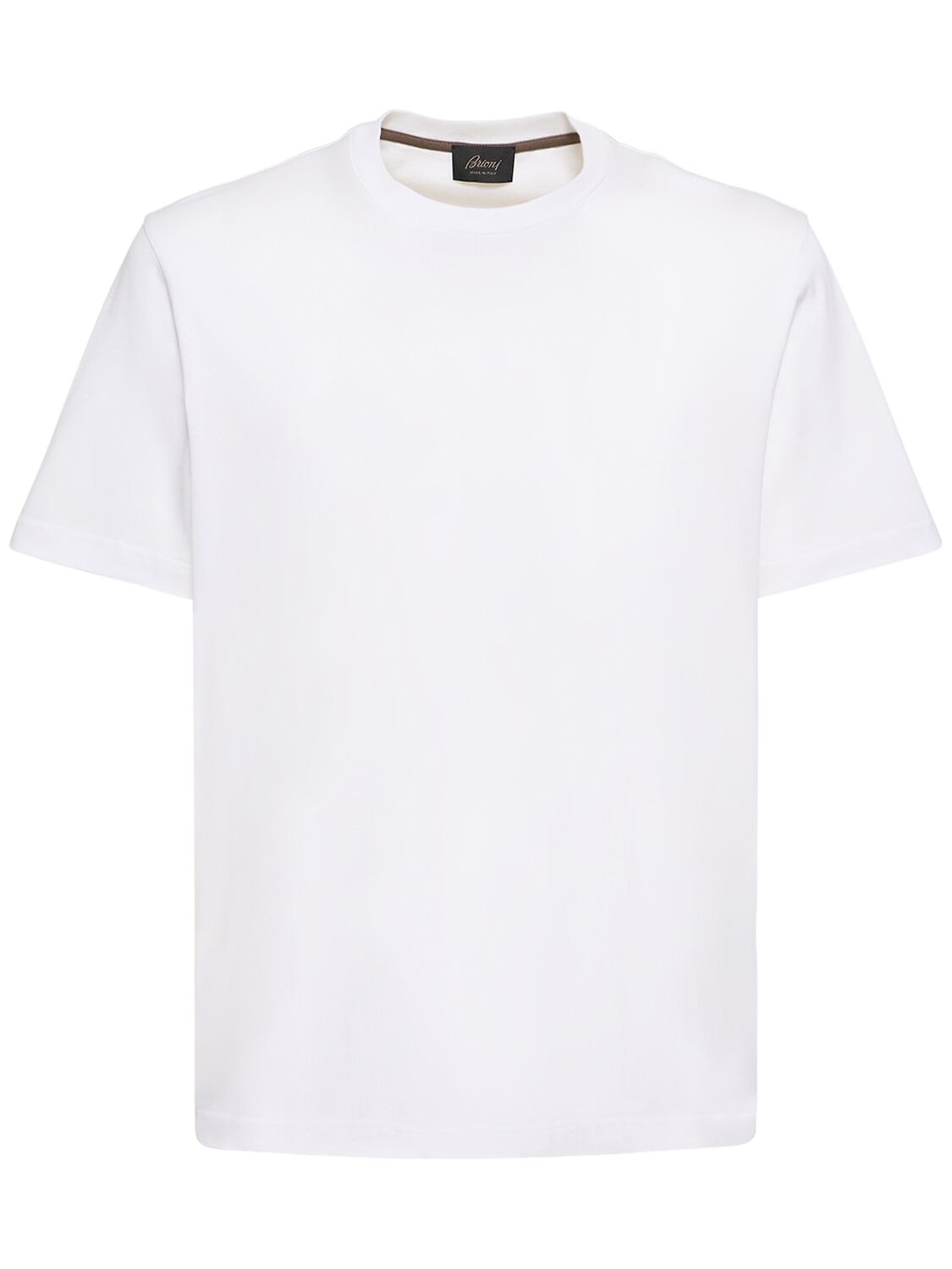 Cotton Jersey T-shirt - BRIONI - Modalova