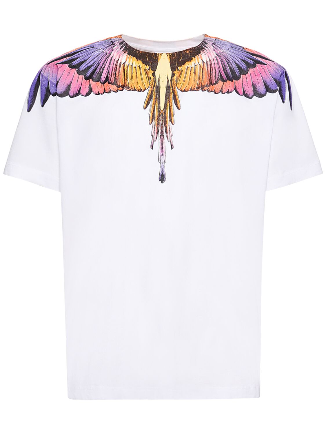 Icon Wings Cotton Jersey T-shirt - MARCELO BURLON COUNTY OF MILAN - Modalova